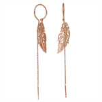 feather earrings