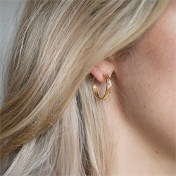 Guld Hoops