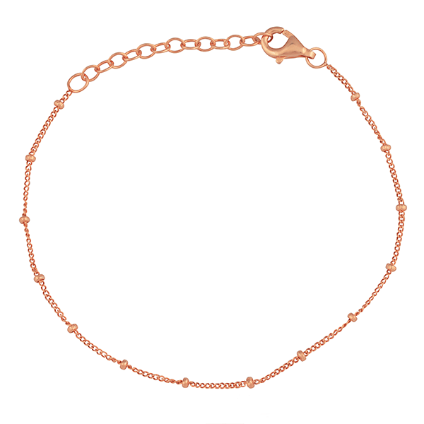 Tyndt rosa armbånd 