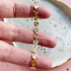 Sherita Hjerte armbånd
