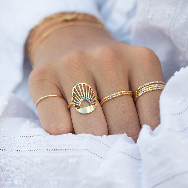 Sølv Rings fra Sanne Nordahn