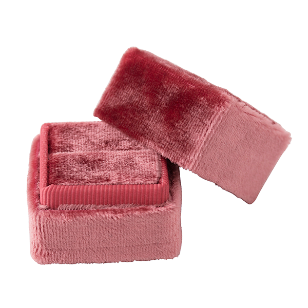 Velour smykkeæske